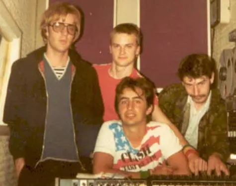 Dave Parsons, Al Gregg, Dave Wilkinson, Laurence Harris - Matinee Studios 1982